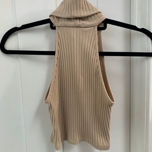 Forever 21 Turtleneck Crop Top